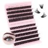Oreola Cluster Eyelashes, 80D, 100D, Individual Eyelashes, D Curl, False