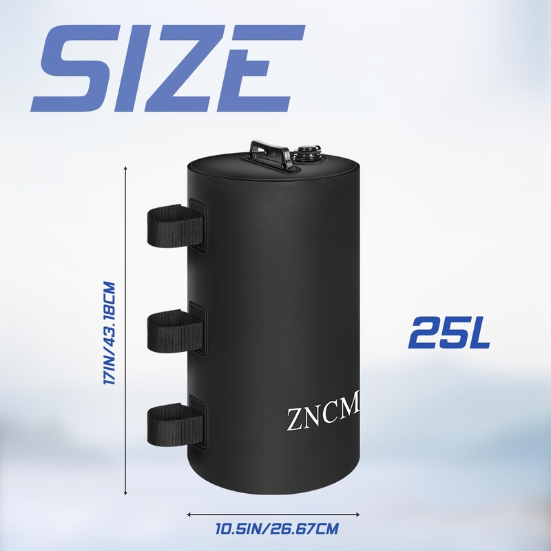 ZNCMRR Canopy Water Weight Bag 4 Pack 220 LBS Water
