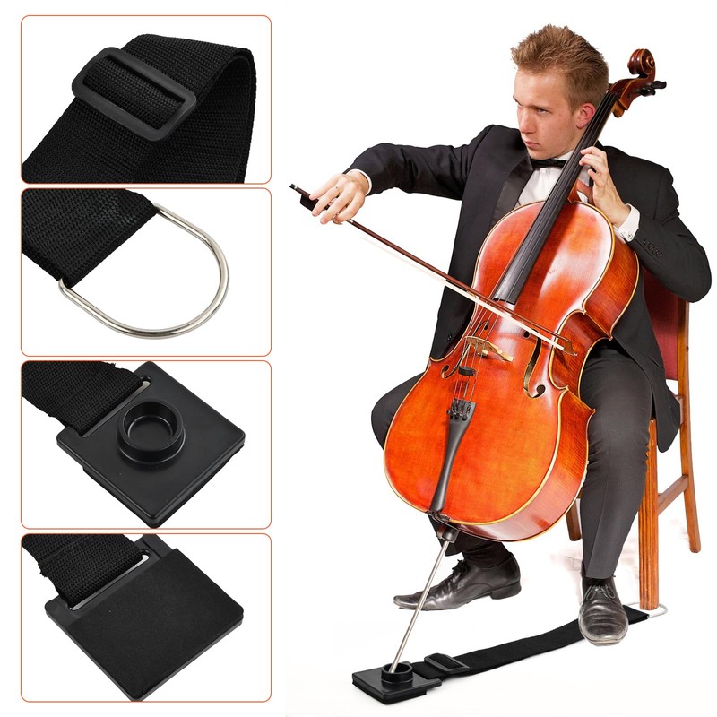 Anti-Slip Cello Pad, Cello Non Slip Mat Pads, Cello Spike