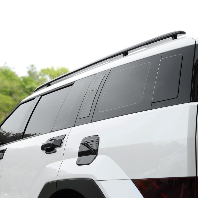 YOUTOOCAR C Pillar Trim Covers Rear Side Window Outer Pillar