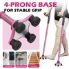 Lightweight Foldable Forearm Crutches, Height Adjustable Pink