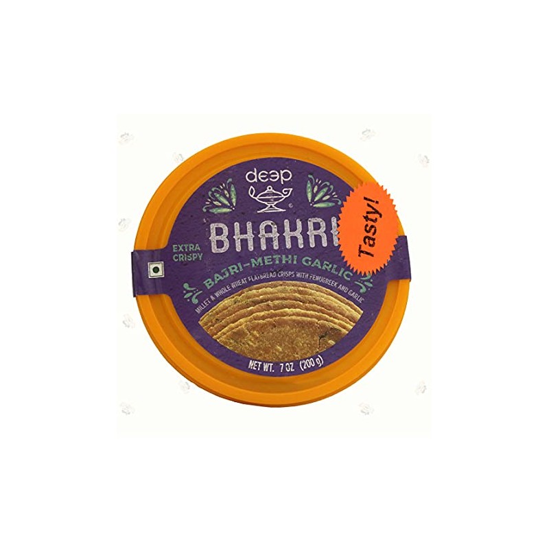 Bajri Methi Garlic Bhakri 7Oz
