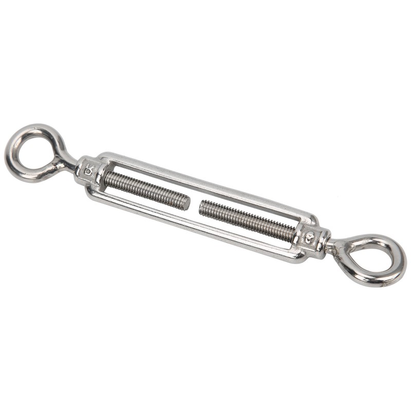 10pcs Eye and Eye Turnbuckle Wire Tensioner Strainer Stainless Steel