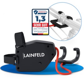 LAINFELD Children's Bicycle Tow Rope | 2.5 Metre Towing System | Universal Fit | Pull System Bicycle Children's Bicycle Towing Rope Follow Me