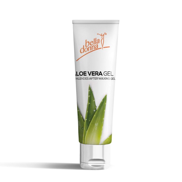 Bella Donna Soothing and Cooling Aloe Vera Gel, 100ml -Ideal for Skin Relief After Hair Removal
