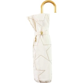 Wpc. 801-5987 Parasol Star Stitch Mini Off Folding Umbrella, For Rain or Shine, Star, Stylish, Cute