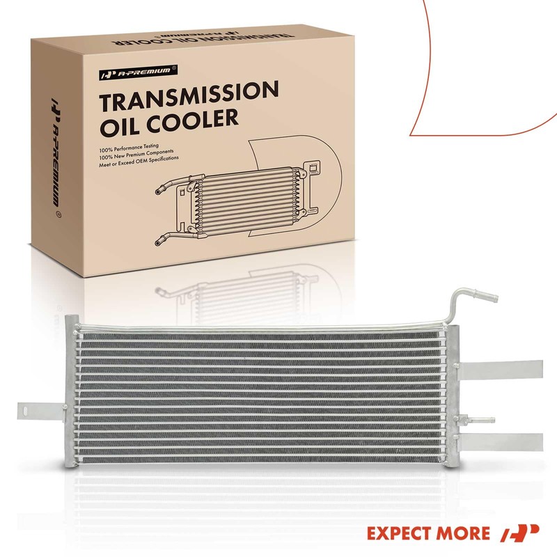 A-Premium Transmission Oil Cooler with Bracket Compatible with Nissan TITAN