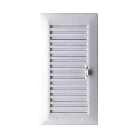 Adjustable Grille 13.3 x 26 + ABS Frame White (G)