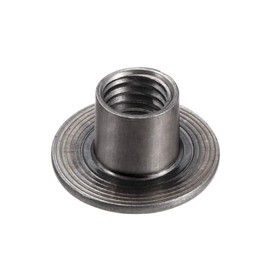 sourcing map 30pcs M10 x 25 x 1.6 mm T Nut Carbon Steel T Nut Mounting Material Mounting Fastener Through Hole Flange Insert Female Thread