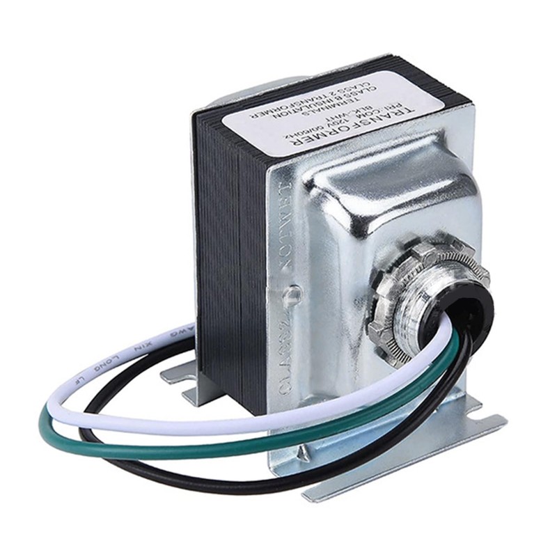 24V 40VA Doorbell Transformer, 24 Volt Thermostat Fits Sensi, Ecobee,