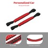 Linskip Paracord Headrest Grab Handles, Rear Seat Passenger Handle Assist
