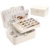 Lolalet 2 Layer Jewelry Box for Teen Girls & Young