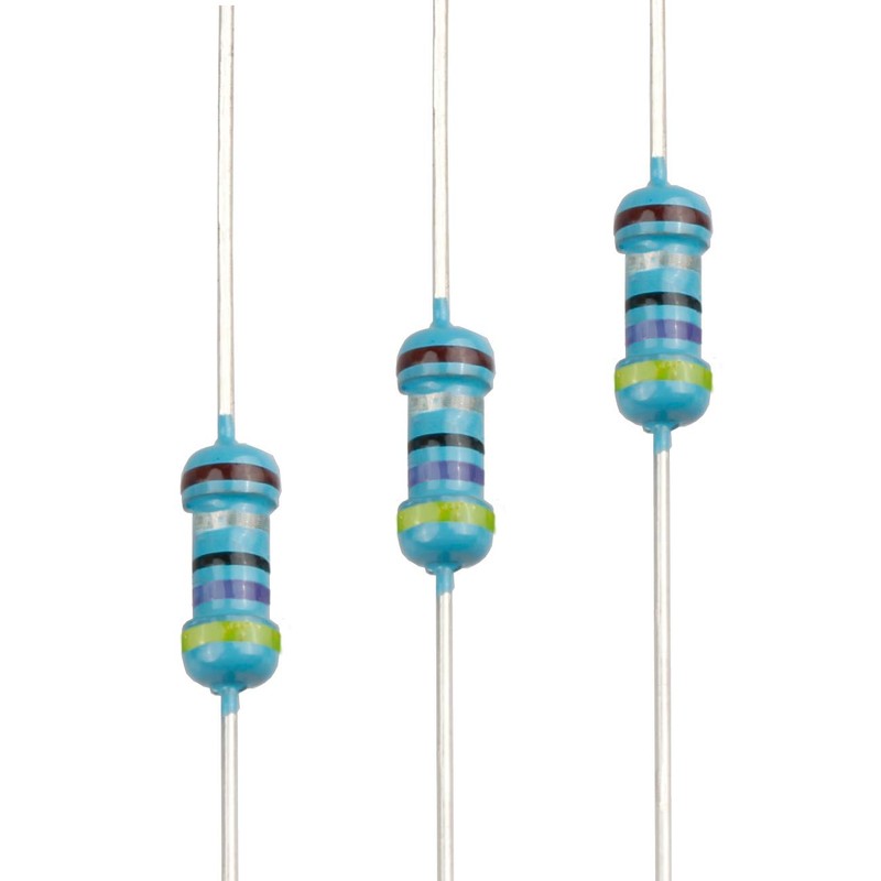 EDGELEC 100pcs 47 ohm Resistor 1/4w (0.25 Watt) ±1% Tolerance