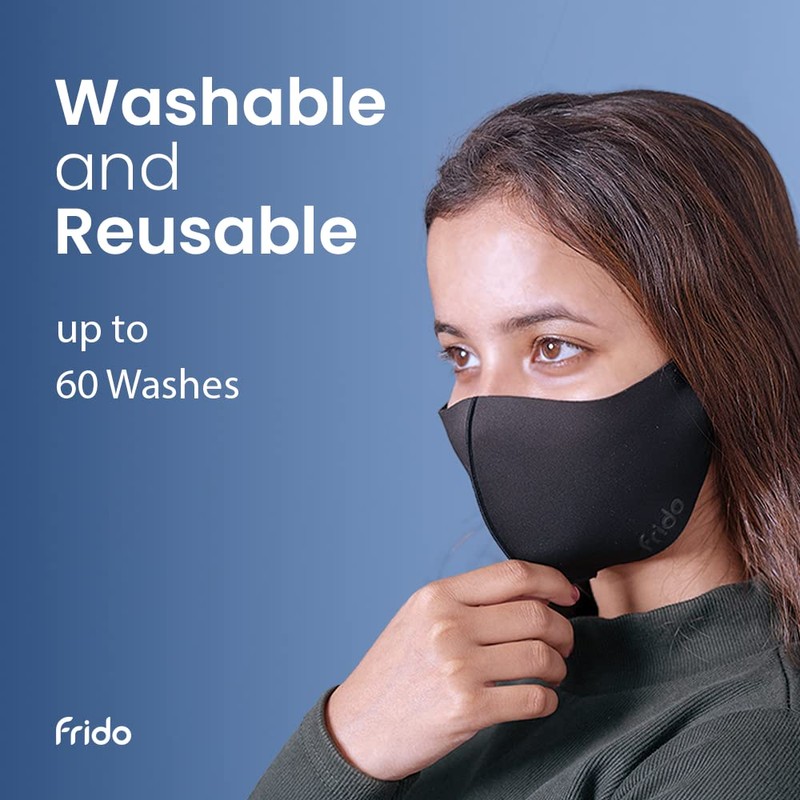 Frido Ultimate Copper Small Mask with Adjustable Ear Loops, Copper