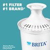 Brita Small 5 Cup Water Filter Pitcher with 1 Standard