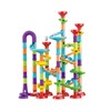 Roll Ball Track Building Blocks Colorful Stereoscopic Maze Stacking Toys