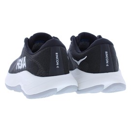HOKA Rincon 4 Womens Shoes Size 9, Color: Black/White