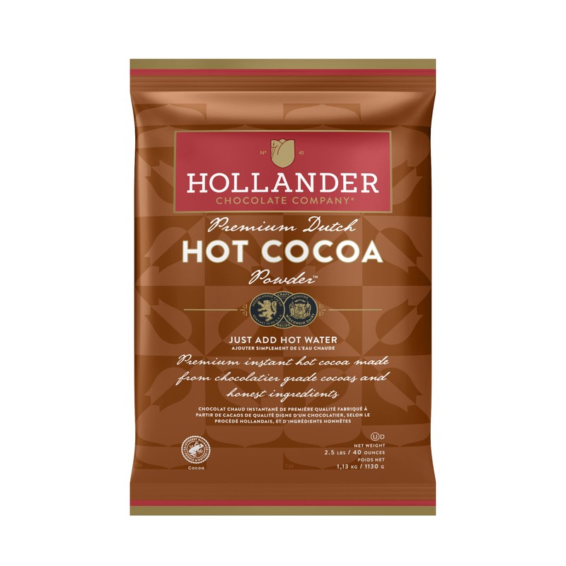 Dutched Premium Hot Cocoa by Hollander Chocolate | Nostalgic Rich