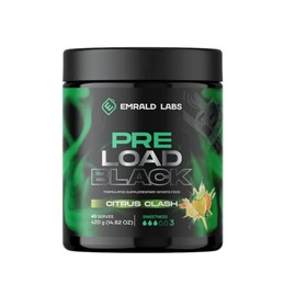 Pre Load Black by Emrald Labs | 60 serves