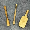 Mad Hungry 3 Piece Acacia Wood Measuring Spoon Set Cooking