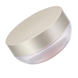 Healeved Portable Elastic Mesh Loose Powder Container Large Capacity Travel Cosmetic Case for Daily Use No Leakage Compact Color