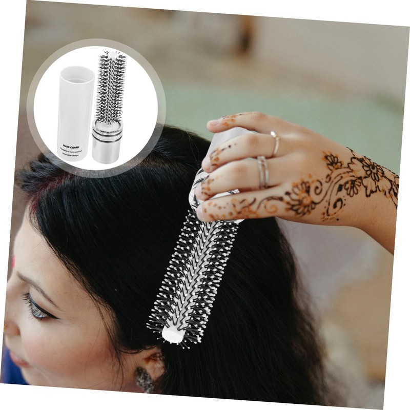SAFIGLE Retractable Portable Hair Brush for Women Compact Styling Roll