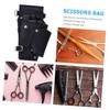 Baluue Hair Scissors Fanny Pack Barber Tool Bag Hairdresser Scissors