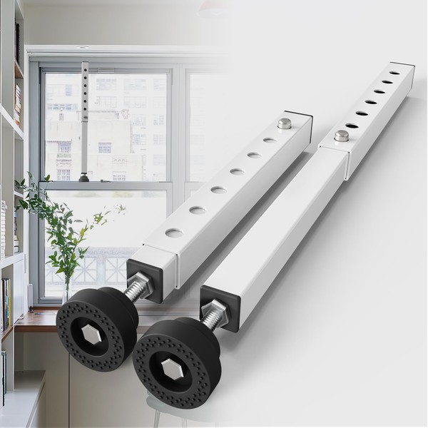 1 Pack Window Security Bars Adjustable 11"-18",Portable Short Sliding Window