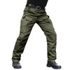 Hiwise Men's Stretch Tactical Pants Water Resistant Ripstop Cargo Pants