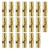 UOOOM 20 pcs Invisible Hinges Brass Tone Mini Hidden Cylindrical