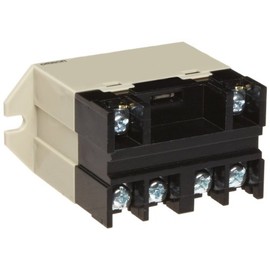 Omron G7L-2A-BUBJ-CB AC100/120 General Purpose Relay With Test Button, Class B Insulation, Screw Terminal, Upper Bracket Mounting, Double Pole Single Throw Normally Open Contacts, 17 to 20.4 mA Rated Load Current, 100 to 120 VAC Rated Load Voltage