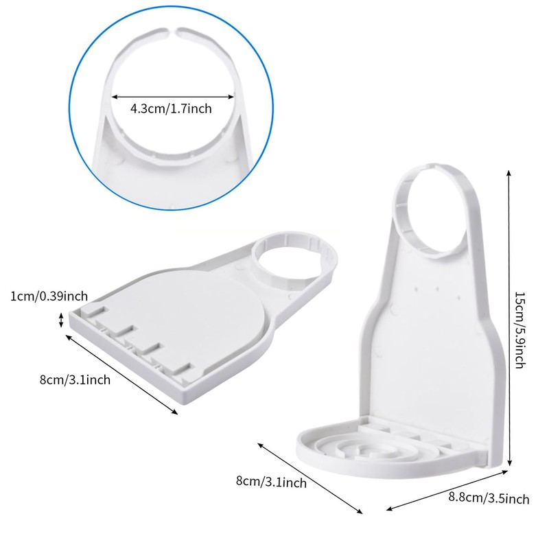 2 Pack Laundry Detergent Cup Holder, Detergent Drip Catcher Drip