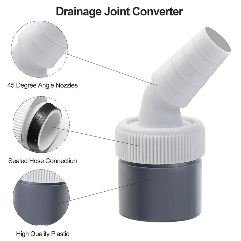 Washing Machine Drain Adapter, Dishwasher and Washing Machine Drain Adapter