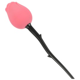 VICASKY Rose Face Makeup Brush with Lid Soft and Material Chic Design for Liquid Foundation Application for Womens Makeup for Moms and Lovers