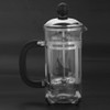350ml Stainless Steel Glass Hollow Cafetiere French Filter Tea Coffee