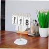Parliky 1pc Modern Minimalist Calendar for Reusable Desk Calendar Displaying