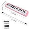 37 Keys Melodica Instrument Melodica Air Piano Keyboard with 2