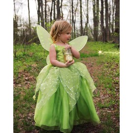 ToLaFio Tinkerbell Costumes Princess Dresses for Girls Little Girls Costumes Dress Up Clothes for Little Girls