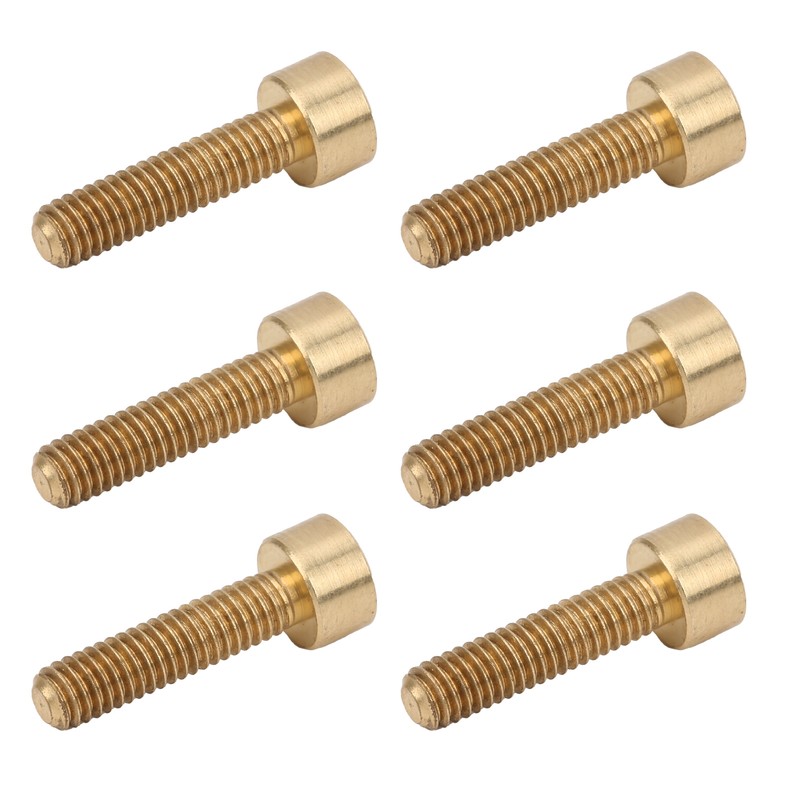 50Pcs Cap Hex Socket Screw Copper Fastener Hardware Tools Industrial