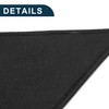 X AUTOHAUX Leather Car Door Anti Kick Pad Sticker for
