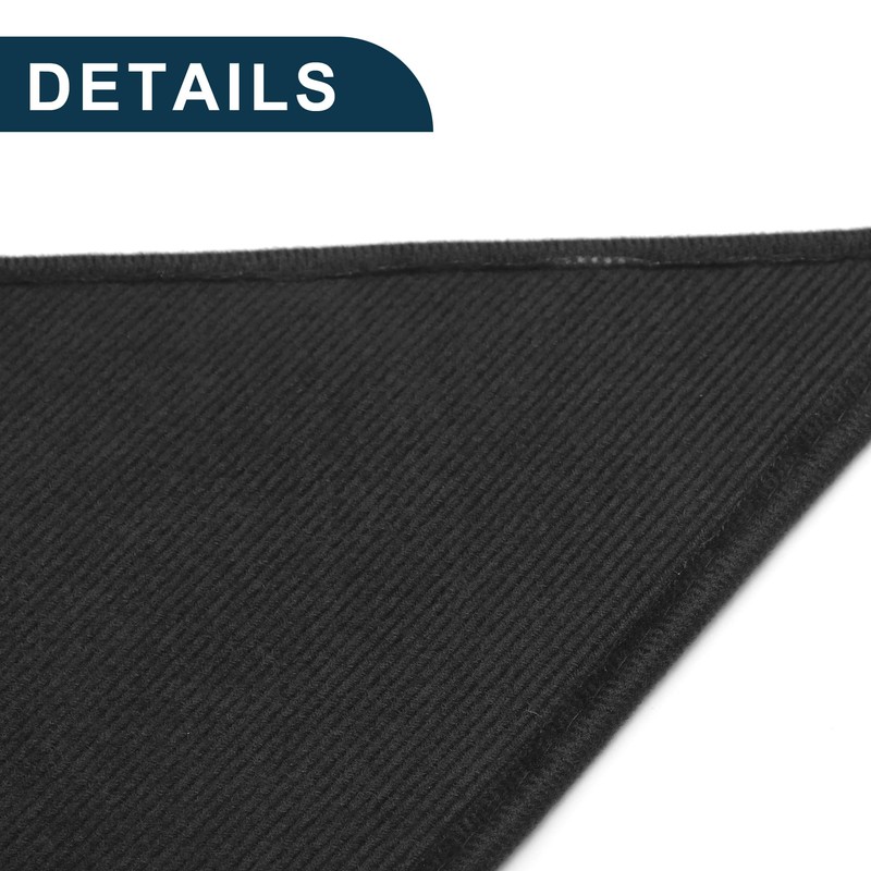X AUTOHAUX Leather Car Door Anti Kick Pad Sticker for
