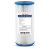 Hydronix SPC-45-1010 Universal Whole House Sediment Pleated Water Filter, Washable