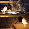 Deogos Cute Bird Table Lamp, Touch Control Bedside Lamp, Brid