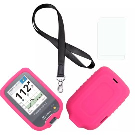 USASNK Silicone Case + Lanyard For Freestyle -Freedom & -(Libre 3) -(Libre 2) - HPink
