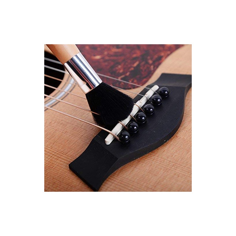 fieldlabo Guitar Violin Cleaning Dust Brush Dusting Brush (Set of