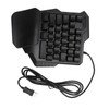 One Handed Gaming Keyboard 7 Color RGB Backlight Ergonomic 35
