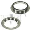 tomzz Audio 2800-021 Solid Aluminium Spacer Ring Reducing Ring 200