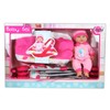 Lissi 12" Baby Doll with Car Seat and Folding Stroller