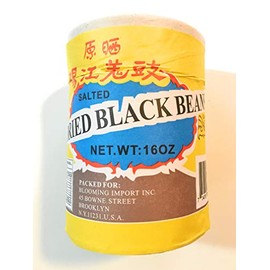 GuFaZhiZong Salted Dried Black Beans 14 Oz原晒阳江姜豉