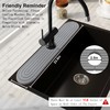 Faucet Mat for Kitchen Sink - Diatomite Stone Sink Tray